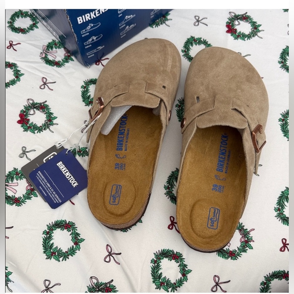 Birkenstock Brown Soft Footbed Sandals